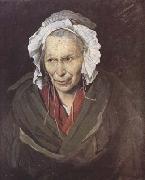 Theodore   Gericault The Madwoman (Manomania of Envy) (mk09) painting